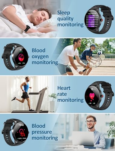 Men's 1.43" AMOLED Smartwatch with Voice Assistant