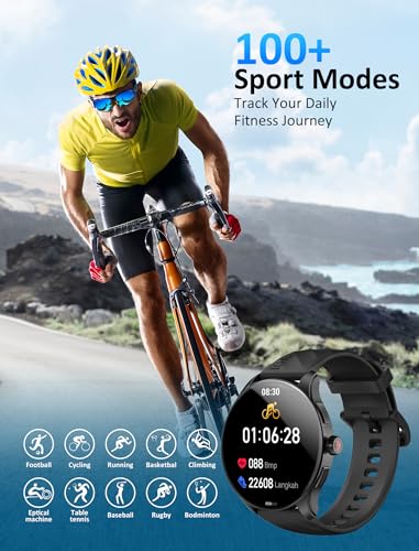 Men's 1.43" AMOLED Smartwatch with Voice Assistant