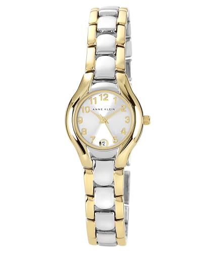 Anne Klein Women's Two-Tone Dress Watch with Large Dial