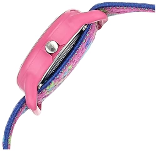 Timex Girls Hearts & Butterflies Fabric Strap Watch