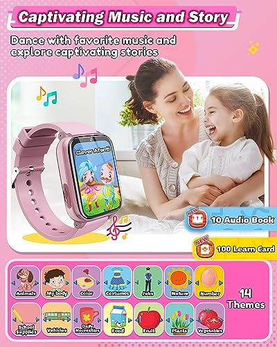 Kids Smart Watch with Games and Dual Cameras