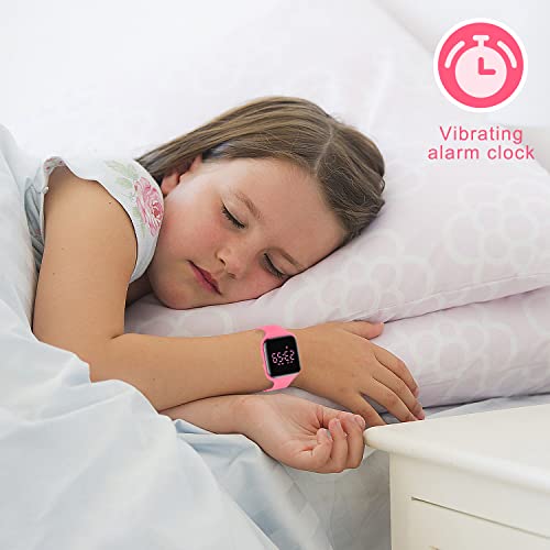 Waterproof Digital Sport Watch for Kids 5-12