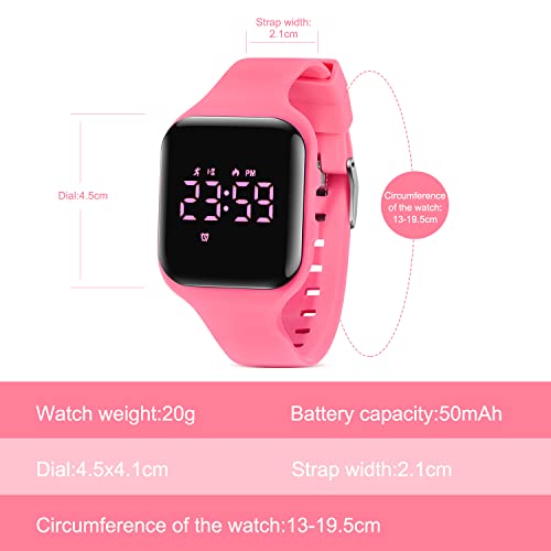 Waterproof Digital Sport Watch for Kids 5-12
