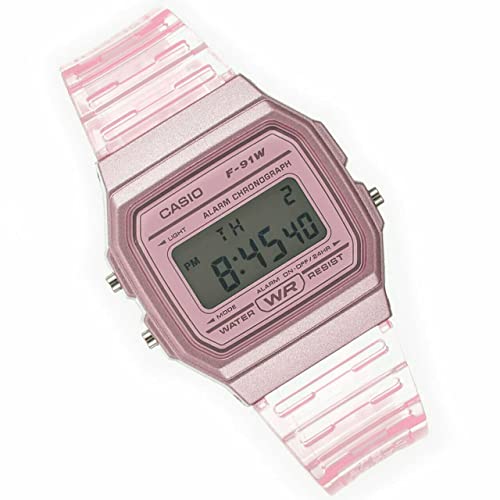 Casio Pink Quartz Watch with Resin Strap