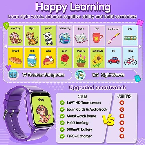 Kids Smart Watch with Games and Video Camera