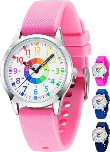 SIMSAM Modern Light Pink Kids Watch