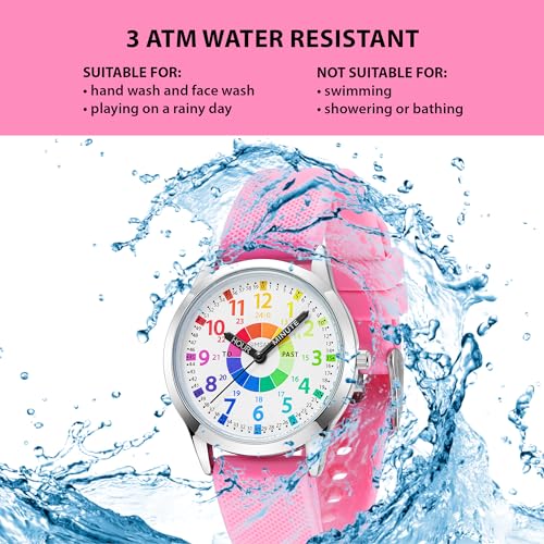 SIMSAM Modern Light Pink Kids Watch