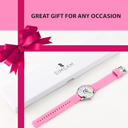 SIMSAM Modern Light Pink Kids Watch