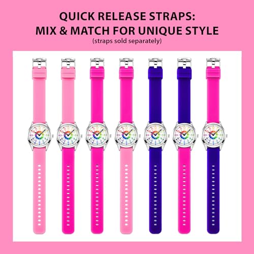 SIMSAM Modern Light Pink Kids Watch