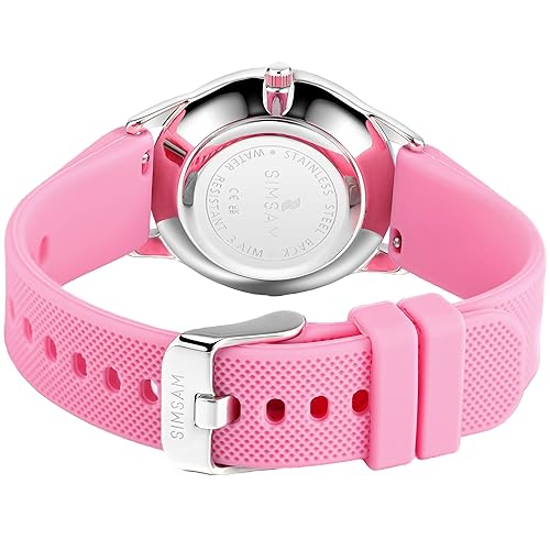 SIMSAM Modern Light Pink Kids Watch