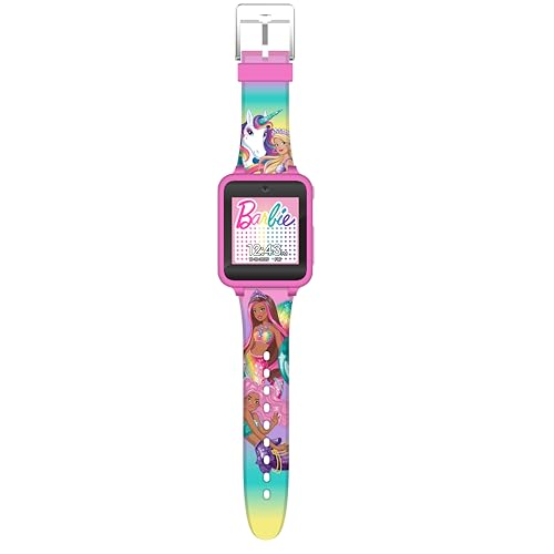 Accutime Barbie Pink Kids Smart Touchscreen Watch