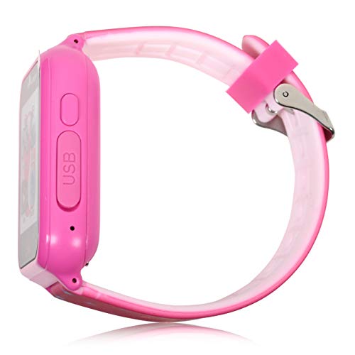 Accutime Barbie Pink Educational Touchscreen Smartwatch