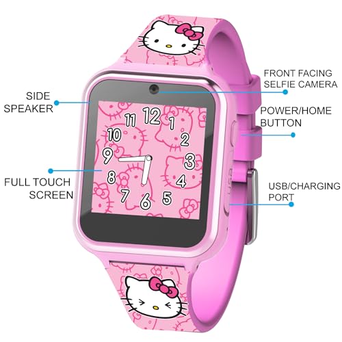 Hello Kitty Pink Touchscreen Kids Smart Watch
