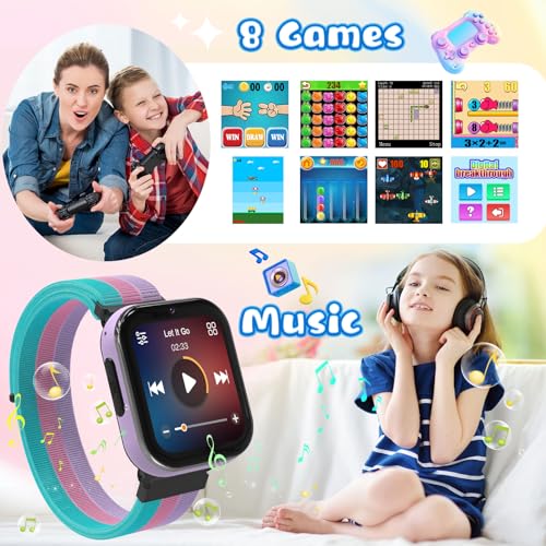 AYATAHA 4G Smart Watch for Kids - Pink