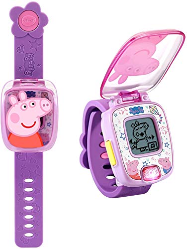 Peppa Pig Purple Learning Watch for Kids