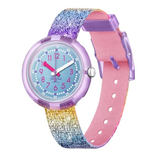 Flik Flak Kids' Rainbow Quartz Safe Watch