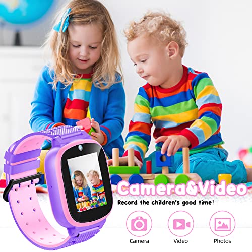 Kids Smartwatch with Games, Camera, and Music
