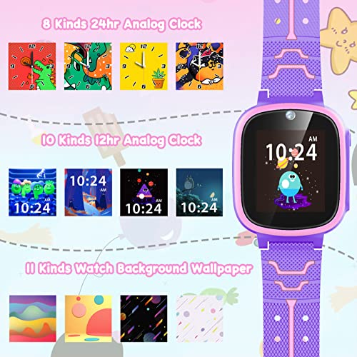 Kids Smartwatch with Games, Camera, and Music