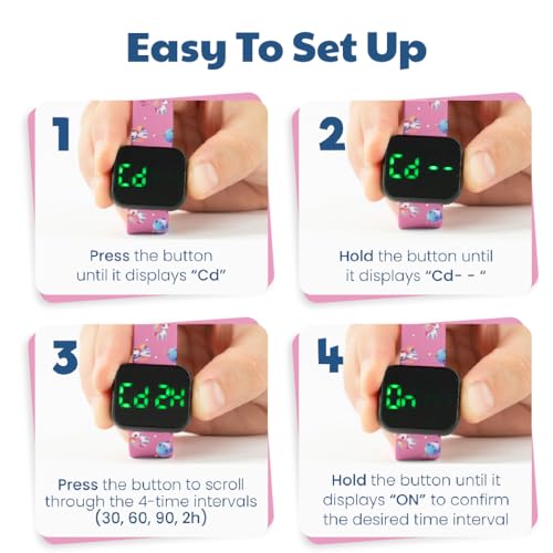 Kids' Potty Training Watch V2 - Fun Reminder Device