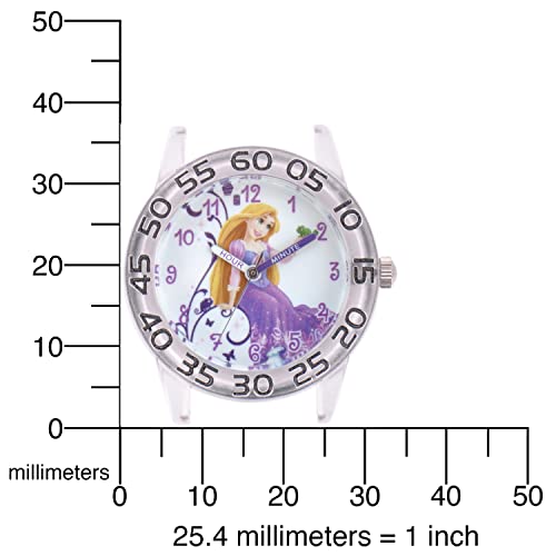 Disney Princess Kids' Analog Quartz Strap Watch