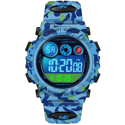 Dayllon Waterproof Digital Kids Sport Watch