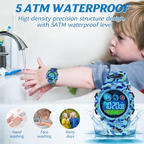 Dayllon Waterproof Digital Kids Sport Watch