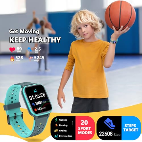 JOYELE Kids Smart Watch with Games & Fitness