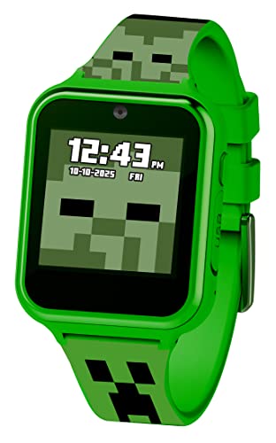 Accutime Minecraft Kids Touchscreen Smart Watch