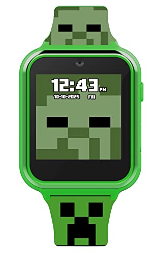 Accutime Minecraft Kids Touchscreen Smart Watch