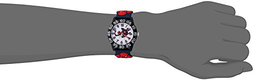 Spider-Man Kids' 3D Strap Analog Quartz Watch