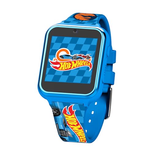 Accutime Hot Wheels Kids Smart Watch with Camera