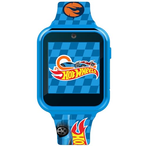 Accutime Hot Wheels Kids Smart Watch with Camera