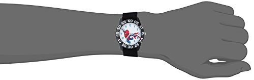 Spider-Man Kids' Analog Quartz Watch with Nylon Strap