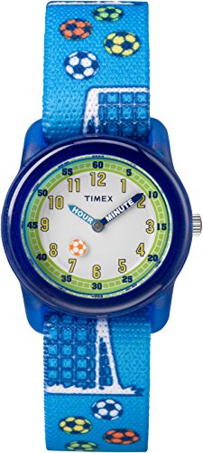Timex Kids Soccer Fabric Strap Watch, 29mm