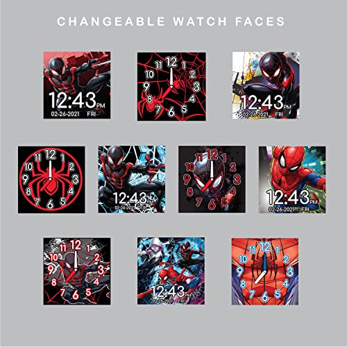 Accutime Spiderman Kids Touchscreen Smart Watch