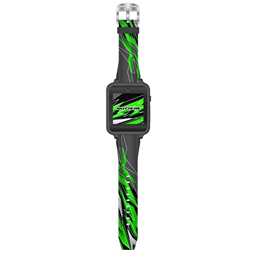 Accutime Skechers Kids Black Learning Smartwatch