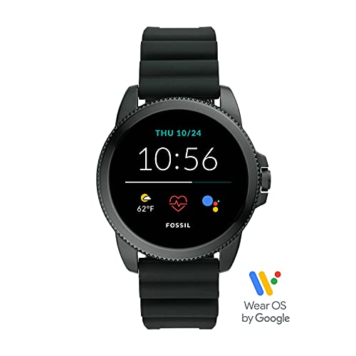 Fossil Gen 5E Black Stainless Steel Smartwatch