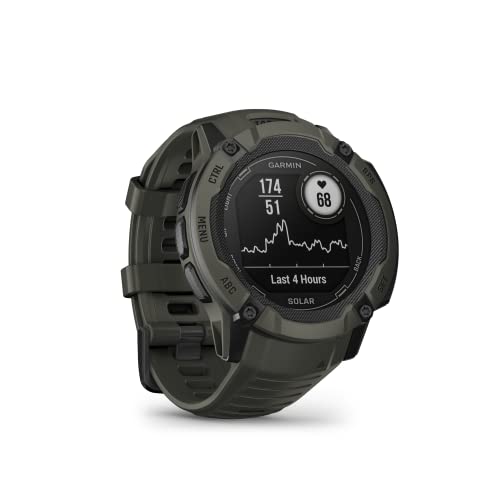 Garmin Instinct 2X Solar GPS Smartwatch with Flashlight