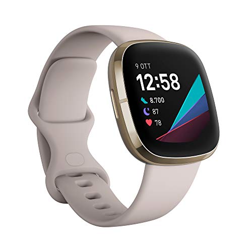 Fitbit Sense Smartwatch: Heart Health & Stress Tools