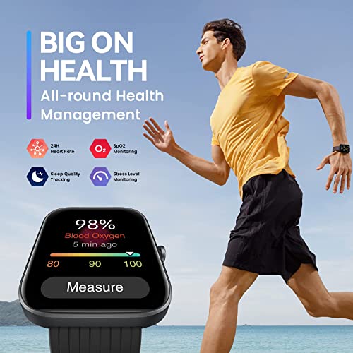 Amazfit Bip 3 Smart Watch: Fitness Tracker, 60+ Modes