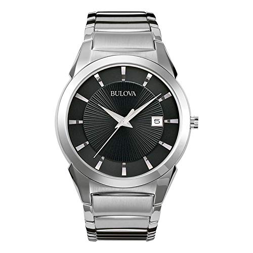Bulova Men's 3-Hand Quartz Calendar Watch 38mm