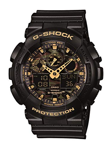 Casio G-Shock Camouflage Black Resin Watch