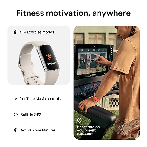 Fitbit Charge 6 Fitness Tracker with Heart Rate/GPS