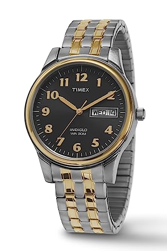 Timex Men's Two-Tone Expansion Band Watch