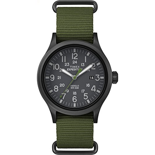 Timex Men's Expedition Scout Black Dial 40mm Watch