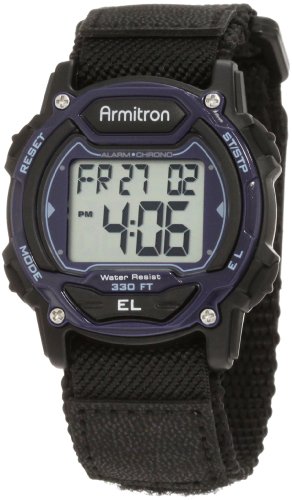 Armitron Sport Unisex Chronograph Nylon Strap Watch