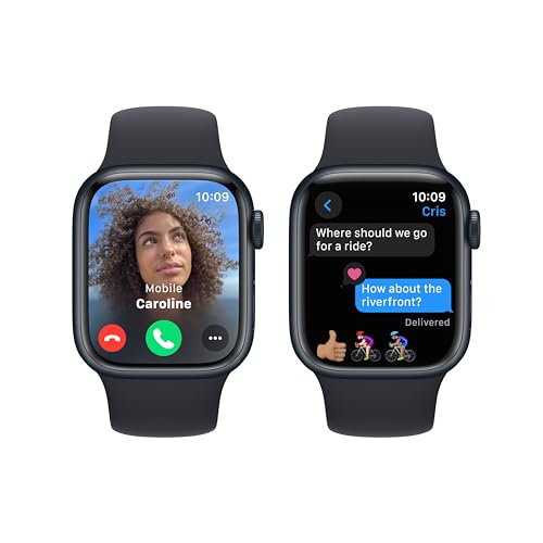 Apple Watch Series 9 Smartwatch with Midnight Sport Band