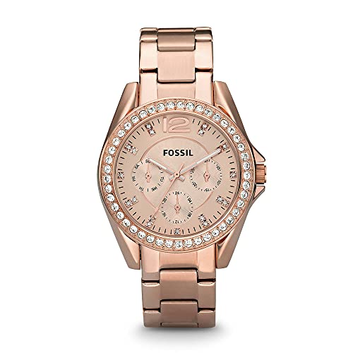 Fossil Women's Riley Multifunction Watch, Rose Gold ES2811
