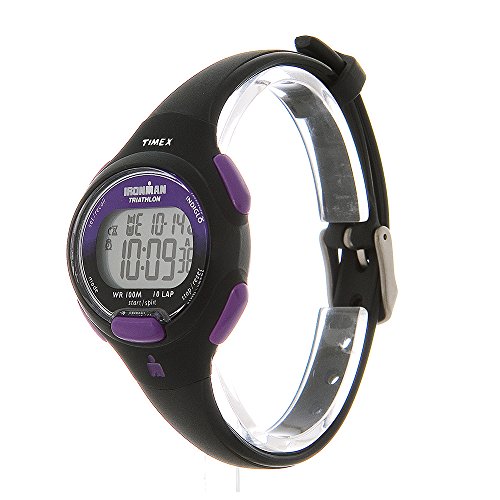 Timex Women's Ironman Essential Black/Purple Resin Watch