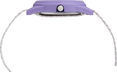 Timex Girls Purple/White Sport Elastic Fabric Strap Watch